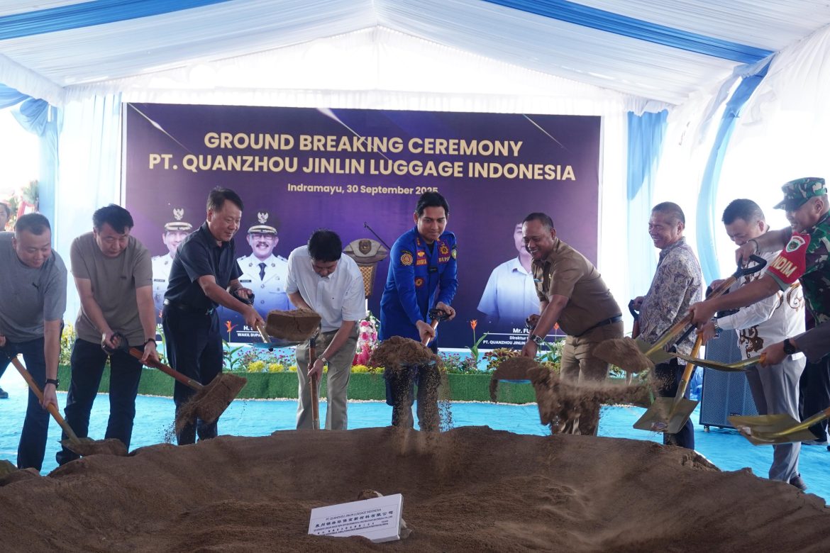 Groundbreaking PT. Quanzhou Jinlin Luggage Indonesia, Siap Serap 20 Ribu Tenaga Kerja